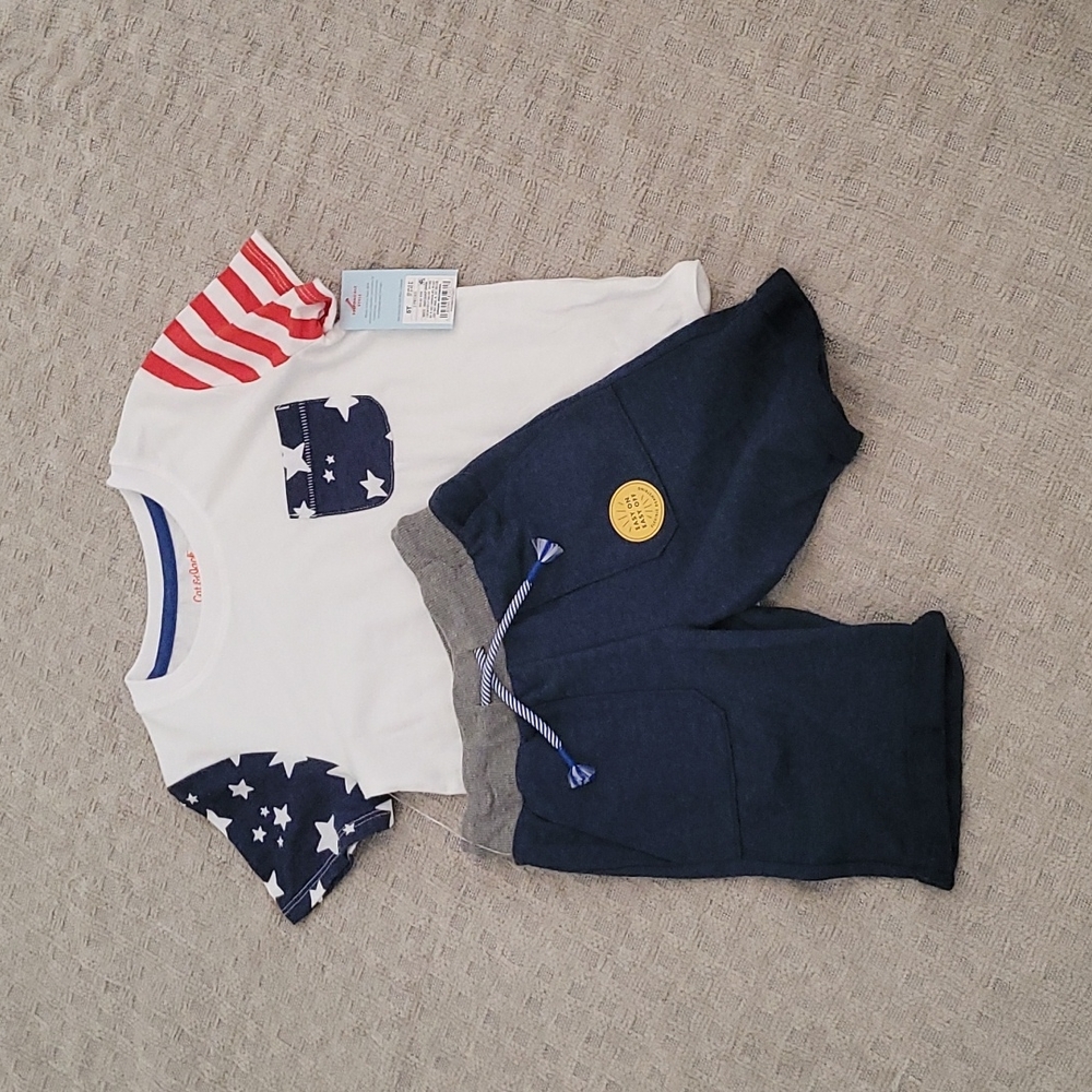 Girls Shirt and short set